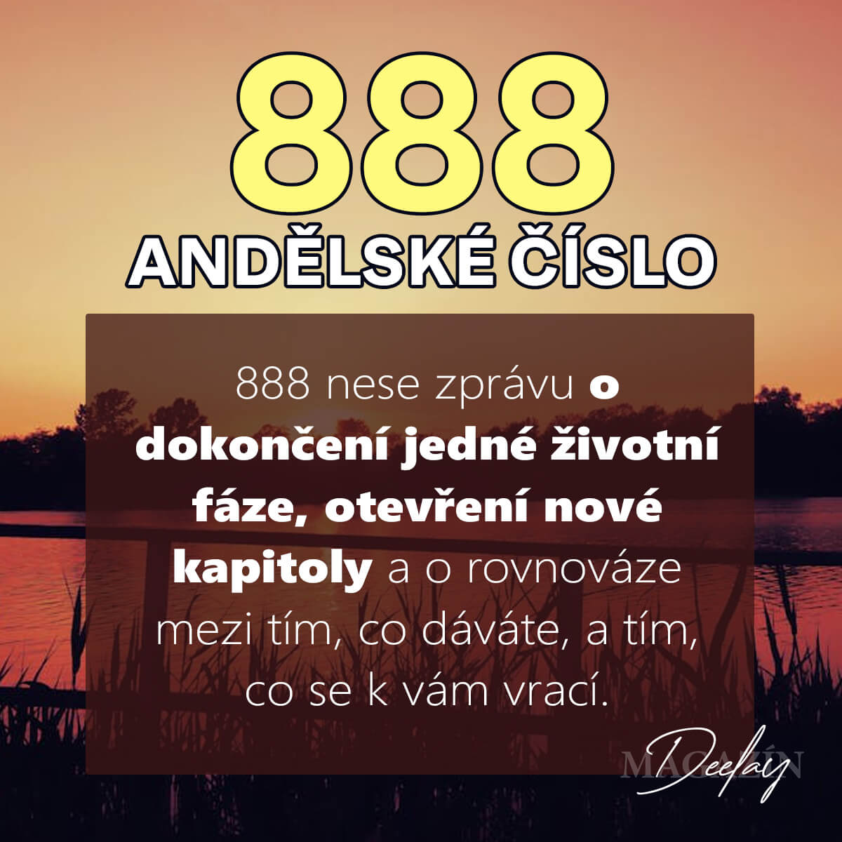 888 andělské číslo
