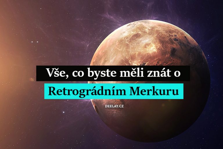 Retrográdní Merkur: význam, co ovlivňuje a data pro rok 2026