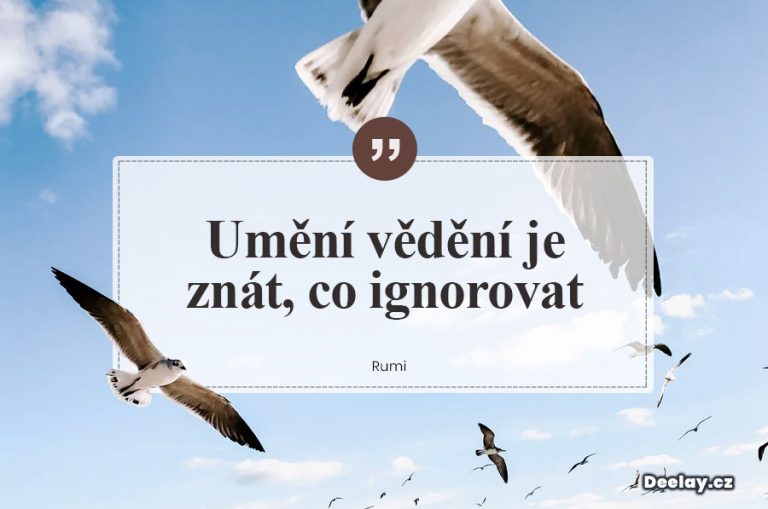 12 Nejlepších citátů od perského básníka Rumi