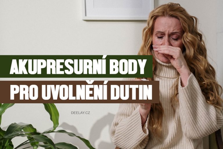 Akupresura na dutiny a ucpaný nos: Body, které mohou ulevit