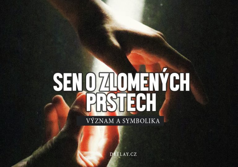 Sen o zlomených prstech: Co znamená podle snáře?