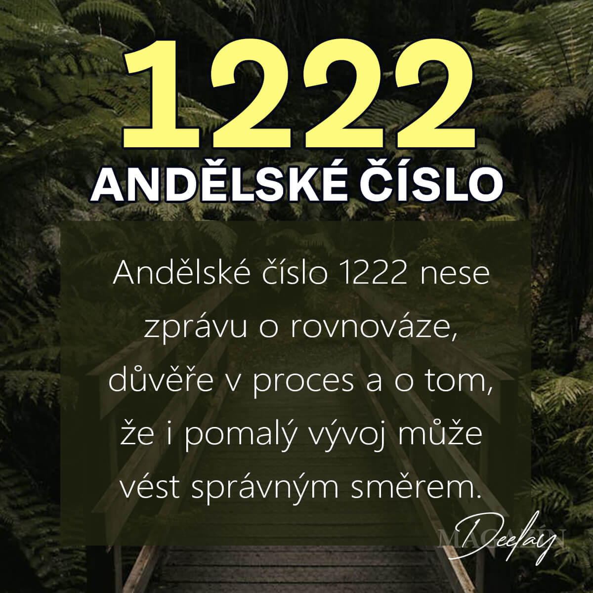 1222 andělské číslo