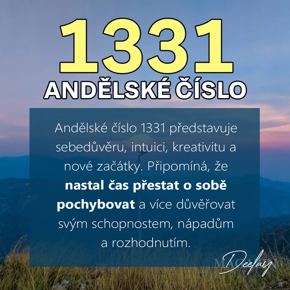 1331 andělská čísla