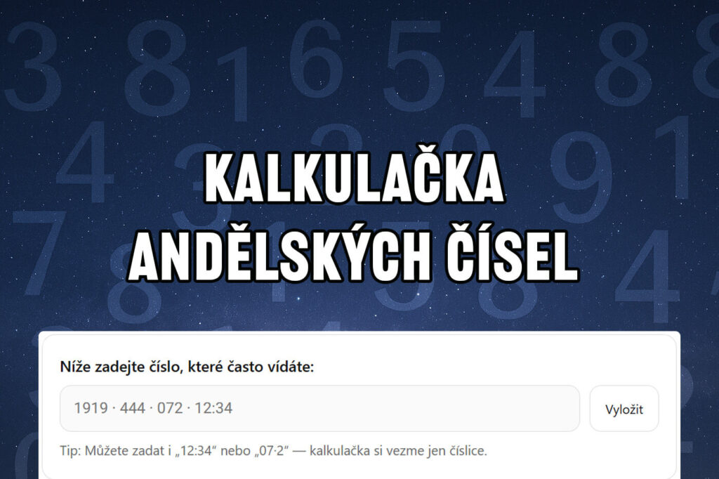 andělská čísla kalkulačka
