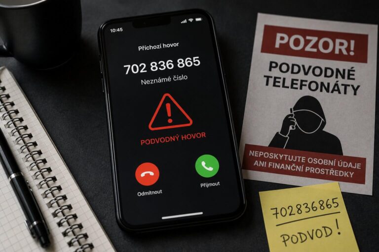 Kdo volal z čísla 702836865? Pozor na podvodný telefonát o investicích